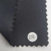 100D+40D recycle fabric blended with flexible spandex and backed with knitted material