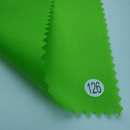 recycled pet 75D 190t taffeta 65 gsm in mustard green color Chinese supplier