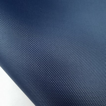 210D dark blue recycle pet oxford fabric with pu coating wholesaler