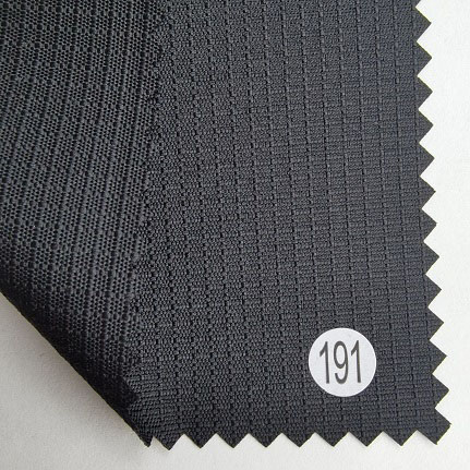 300d 3mm ripstop recycled polyester rpet fabric with PU coating