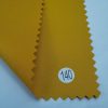 75Dx75D RPET water resistant mustard color fabric mixed with virgin polyester manufacturer