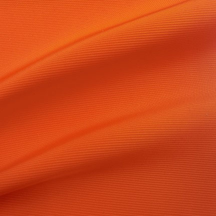 75Dx75D+300D anti-wrinkle and water resistant RPET poliester fabric in tangerine color