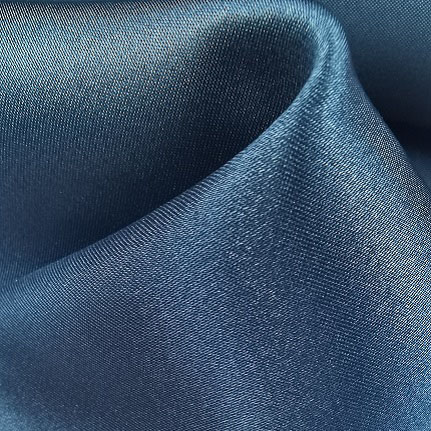 75Dx75D recycled pet satin fabric with shining finish for winter