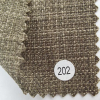 imitated jute recycled polyester burlap fabric in flax color for autumn