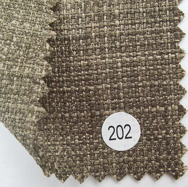 imitated jute recycled polyester burlap fabric in flax color for autumn