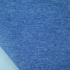 melange blue fabric rpet polyester chambray fabric with EVA backing