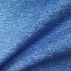 Melange blue fabric rpet polyester chambray fabric with EVA backing