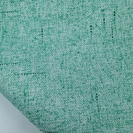 melange turquoise color oxford fabric rpet recycled fabric with EVA backing