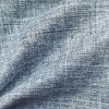 300Dx300D faux linen recycled pet chambray fabric in gray